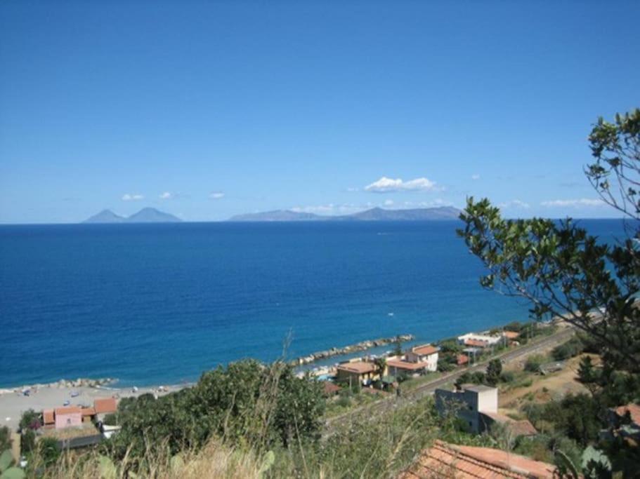 Appartamento Per 2 Persone Con Vista Sulle Eolie Casa Spisidda "Lipari" Gioiosa Marea Dış mekan fotoğraf